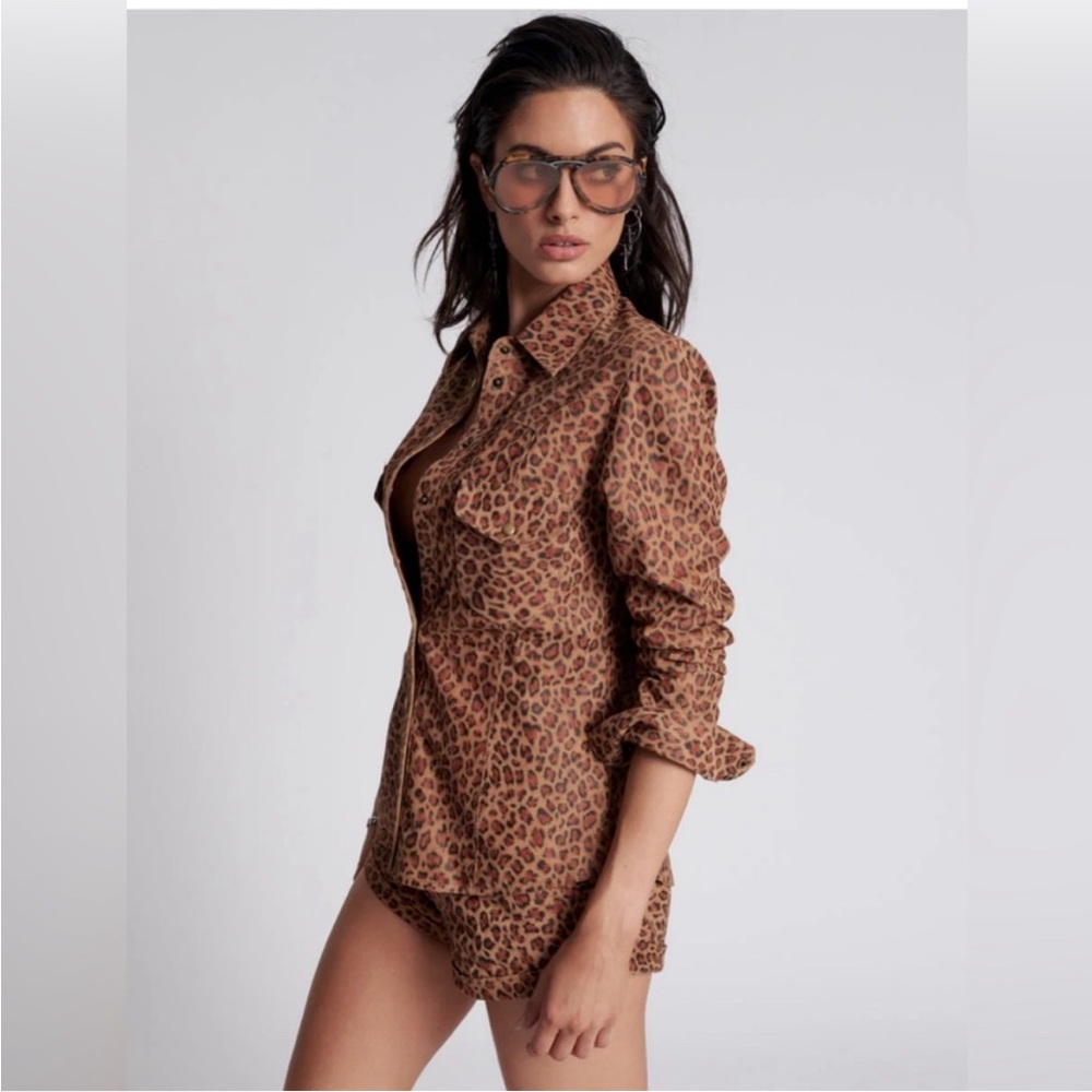 One Teaspoon Wild Thing Suede Shacket - Picture 2 of 7